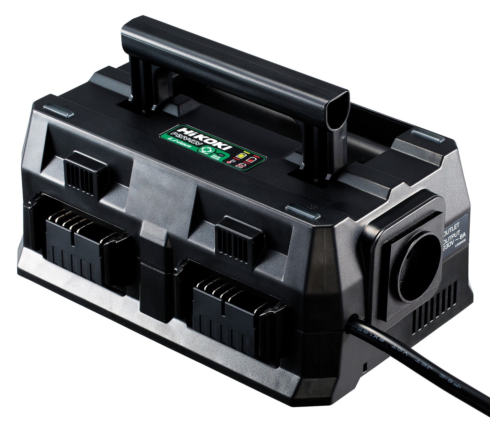 HIKOKI POWER TOOLS - HIAUC18YTSLW0Z CARICABAT. MULTI-SLOT X 4 BAT. 18V