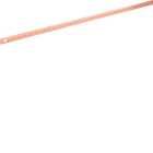 HAGER - HAGUC832 N.1 BARRA FORATA M6 20X5 L1000 S.QUADRO