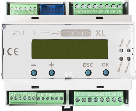 HENCO - CAPPELLOTTO - CPLUFHRHSD08 REGOLATORE A 8 USCITE ALTER EGO XL