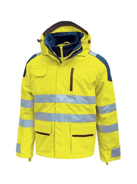 U-GROUP SPA - UGUWHL162YF-XL BACKER YELLOW FLUO