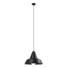 ROSSINI - RSSUMA001N SOSPENSIONE NERA E27 IP20
