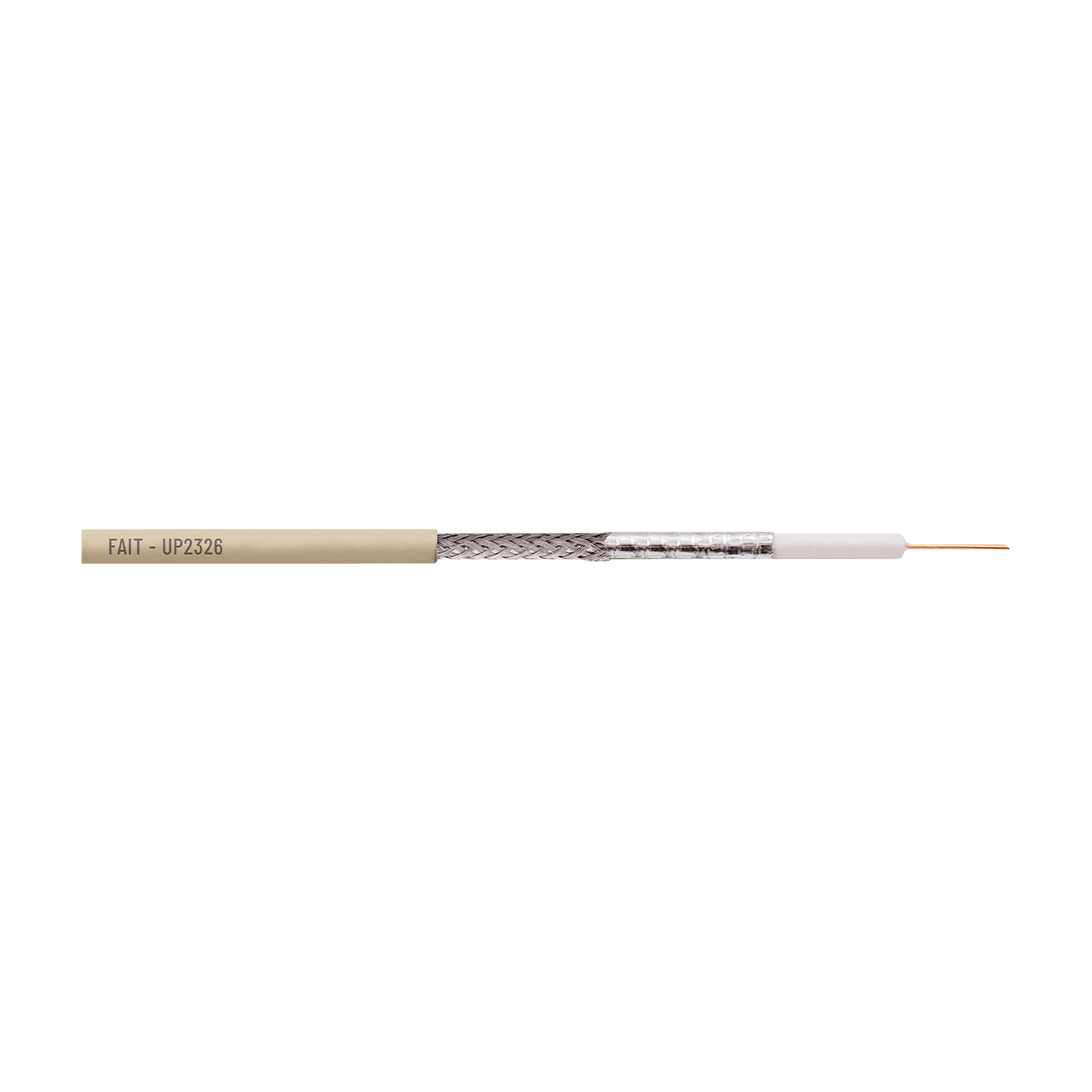 FAIT SRL - FIT6000005 UP2326B500 - CAVO COAX Ø 5 MM, BOBINA 500 MT