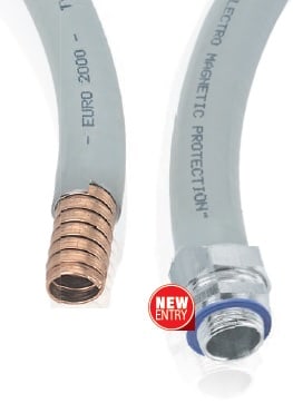 EURO 2000 SPA - URODMC 240EMP TUBO FLESS.BRONZO PVC LISCIO (EMP) 240