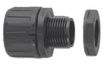 EURO 2000 SPA - UROP73016 RACCORDO MF PA66 NW10 ISO16 IP66