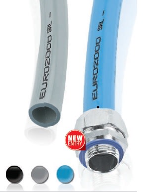 EURO 2000 SPA - UROGFPN 221 GUAINA PVC NERO LISCIO 221