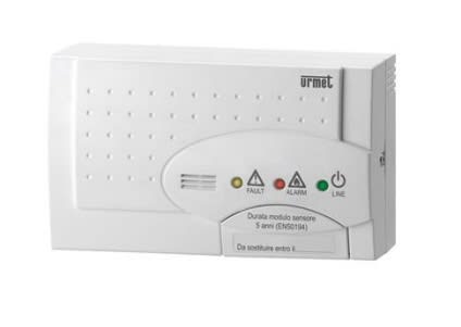 URMET SPA - UTD1043/714 RILEVATORE DI GAS CO 230V