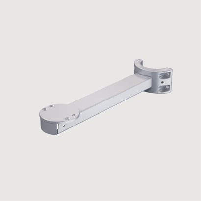 IGUZZINI ILLUMINAZI - IGZ3.BZP5.015.0 BRAC.SING.ORIZ.FE.1X L=410 X PALO D=102