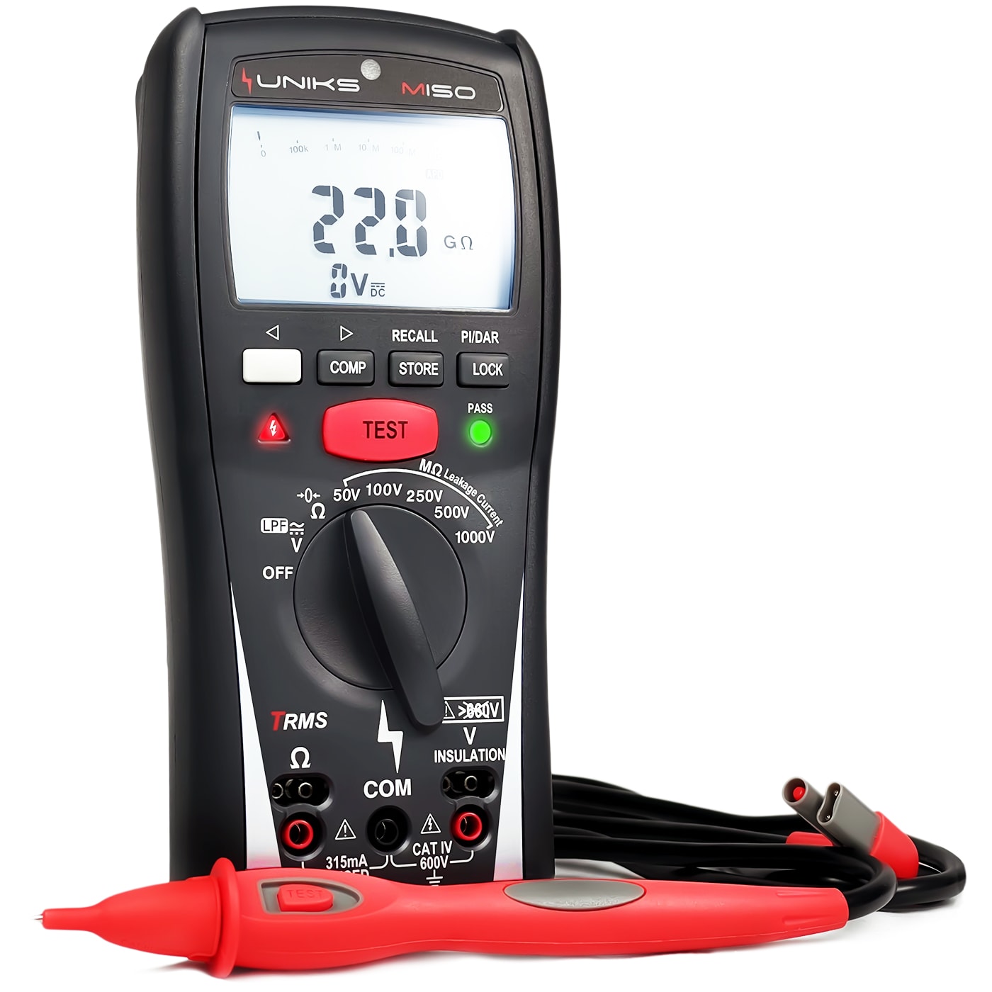 UNIKS SRL - UNKMISO MIS DI ISOLAMENTO FINO A 1000V E MULTIME