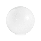 ROSSINI - RSSV.509-25 SFERA CON COLLO IN VETRO BIANCO LUCIDO DIAMETRO 250MM