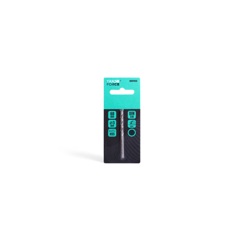 TRADEFORCE - TDM0009450116 PUNTA CIL. HSS X METALLO - D. 3,0MM