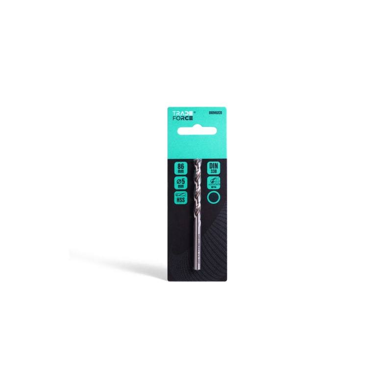 TRADEFORCE - TDM0009450120 PUNTA CIL. HSS X METALLO - D. 5MM