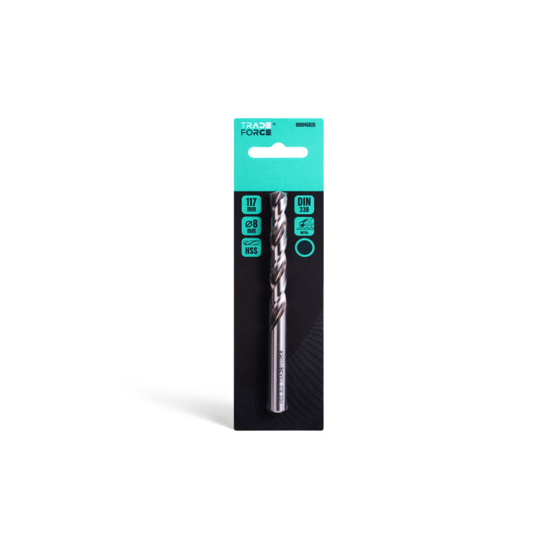 TRADEFORCE - TDM0009450126 PUNTA CIL. HSS X METALLO - D. 8 MM