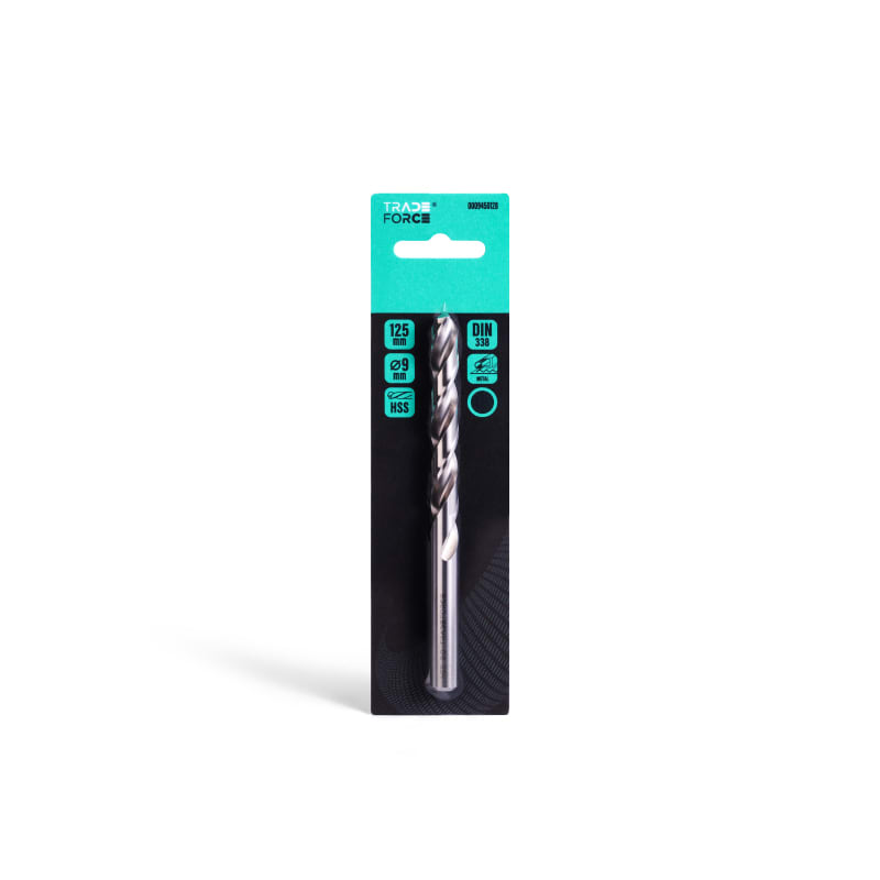 TRADEFORCE - TDM0009450128 PUNTA CIL. HSS X METALLO - D. 9MM