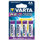 VARTA CONSUMER BATT - VAT06106301404 AA (STILO) ULTRA LITHIUM X4