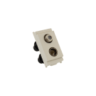 FAIT SRL - FIT5122803 VB/FI - PRESA DOP FF + IECF COMP VIMAR IDEA BIANCA