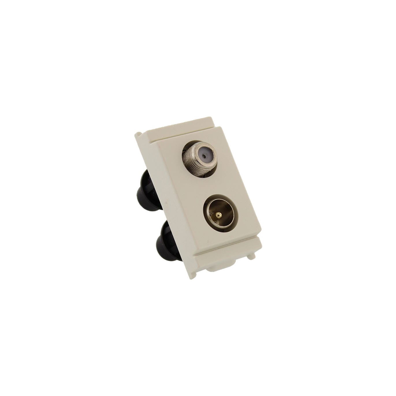 FAIT SRL - FIT5121803 VB/FM - PRESA DOP FF + IECM COMP VIMAR IDEA BIANCA
