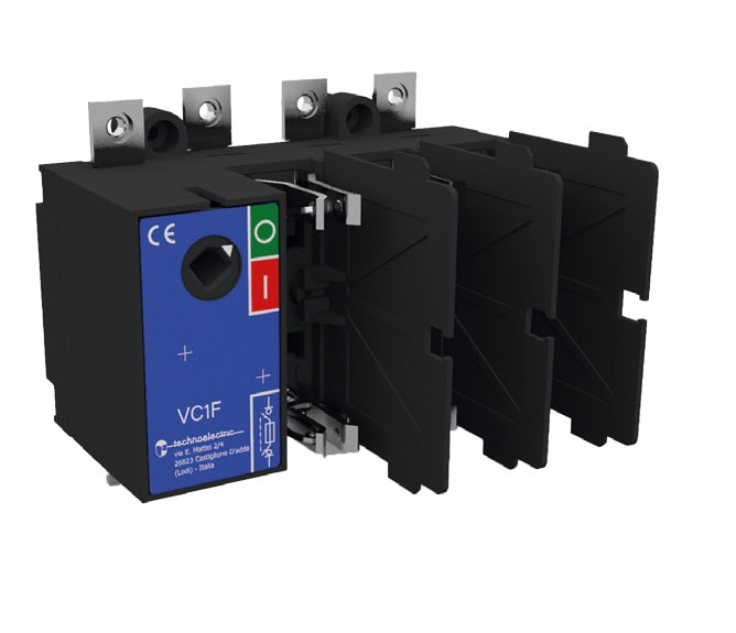 TECHNOELECTRIC SRL - TEH11054 INTERRUTTORE FUSIBILE NHC00 CON MANIGLIA