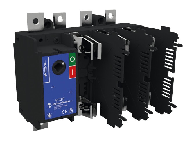 TECHNOELECTRIC SRL - TEH12041SM INTERRUTTORE FUSIBILE NH00 SENZA MANIGLI