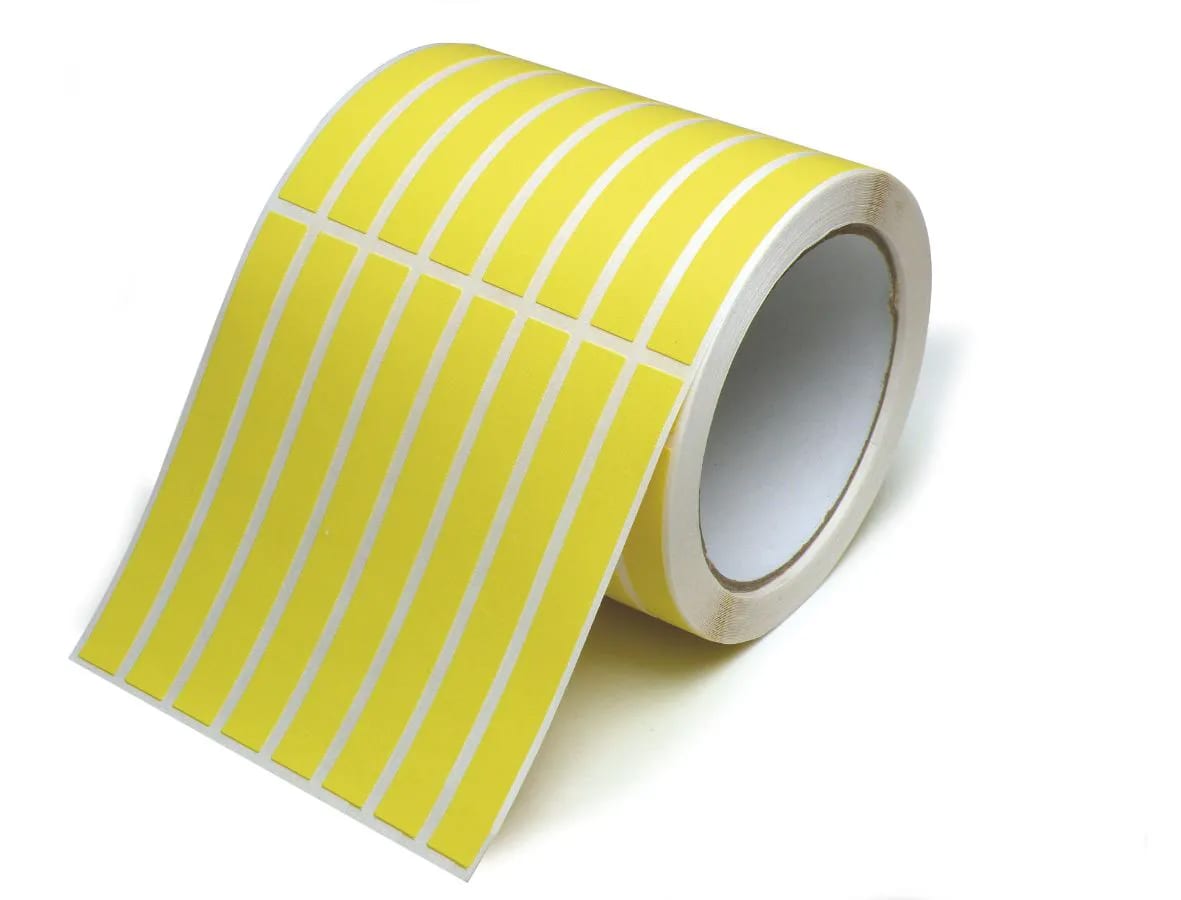 CEMBRE SPA - CEM48048 ETICHETTE ADESIVE, PER STAMPANTI A TRASFERIMENTO TERMICO, SU ROTOLO, PREFUSTELLATE