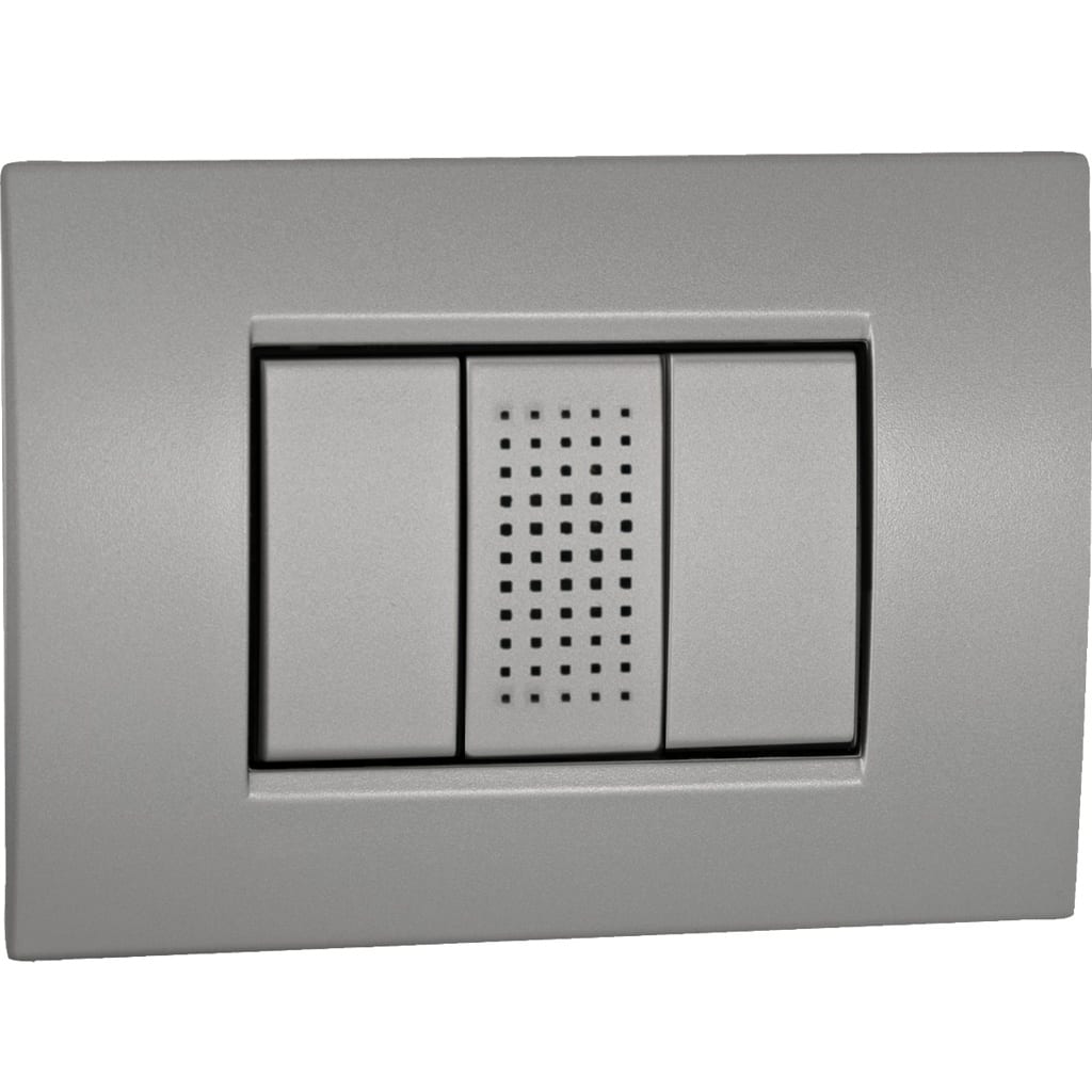 VEMER SPA - VEMVE781100 PHONO ARGENTO SUONERIA BITONALE INC.1MOD