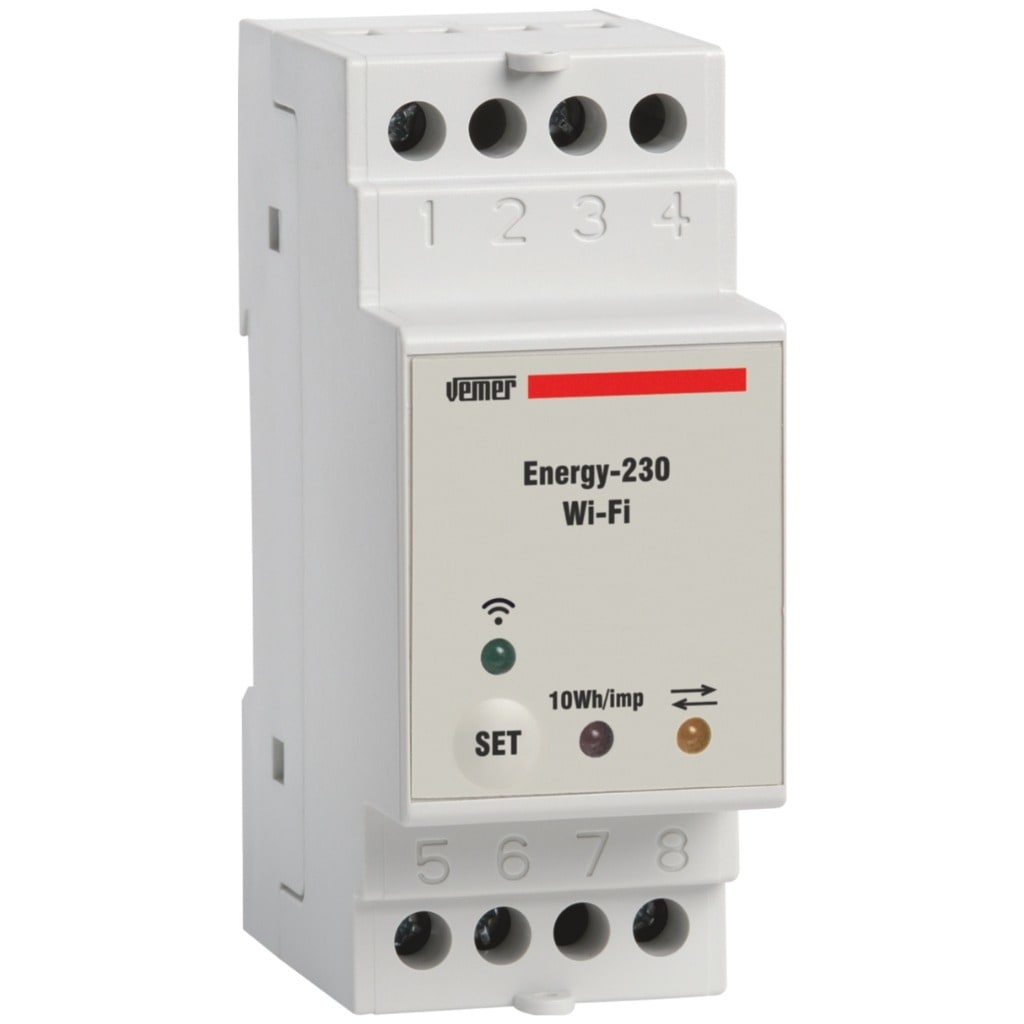 VEMER SPA - VEMVE794600 ENERGY-230 D40 WI-FI CONTATORE ENERGIA