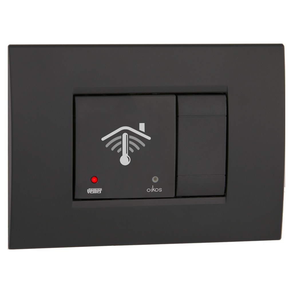 VEMER SPA - VEMVE796100 OIKOS WIFI CRONOT. INC. 2 MOD. GRIGIO