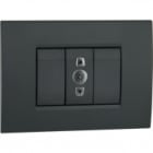 VEMER SPA - VEMVE772300 REGOLO GRIGIO DIMMER INC. 1MOD