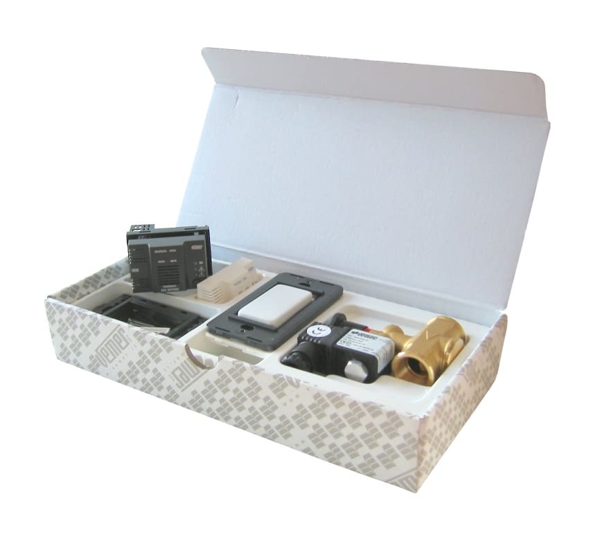 VEMER SPA - VEMVE315800 SET SICUR. MET. INCASSO VALV.1/2 NA 230V