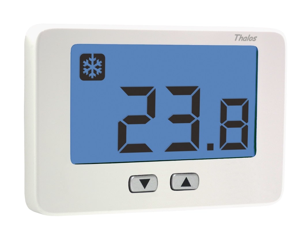 VEMER SPA - VEMVE718300 THALOS KEY BIANCO TERMOSTATO BATTERIA