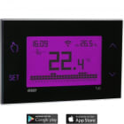 VEMER SPA - VEMVE772100 TUO WIFI CRONOTERM. TOUCHCOLOR NERO