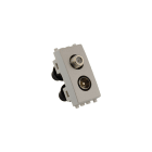 FAIT SRL - FIT5121806 VEN/FM - PRESA DOP. FF + IECM COMP VIMAR EIKON NEXT