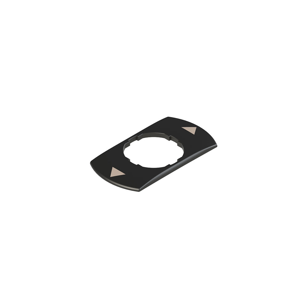 PIZZATO ELETTRICA - PZZVE TF12G1234 TARGHETTA CON FORO SAGOMATO  RETTANGOLAR