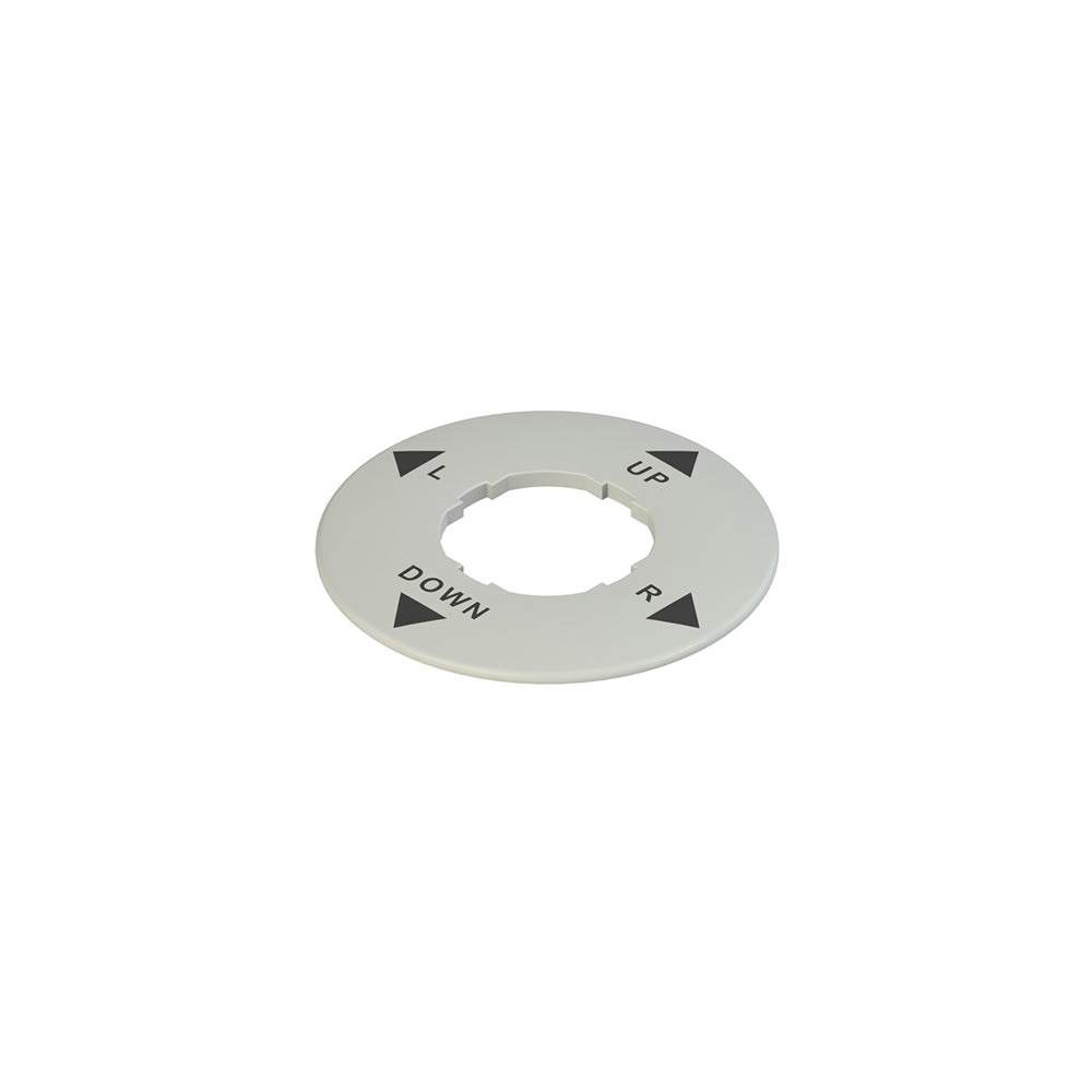 PIZZATO ELETTRICA - PZZVE TF32A9130 TARGHETTA CON FORO SAGOMATO CIRCOLARE G