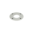 PIZZATO ELETTRICA - PZZVE TF32A9133 TARGHETTA CON FORO SAGOMATO CIRCOLARE G