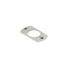 PIZZATO ELETTRICA - PZZVE TF32G9132 TARGHETTA CON FORO SAGOMATO RETTANGOLAR