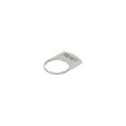 PIZZATO ELETTRICA - PZZVE TF32H91GB14 TARGHETTA GRIGIA CON MARCATURA PER INCI