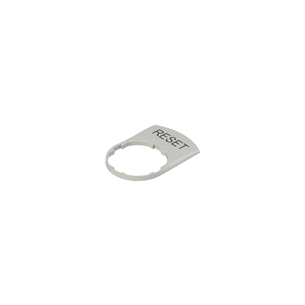 PIZZATO ELETTRICA - PZZVE TF32H91GB14 TARGHETTA GRIGIA CON MARCATURA PER INCI