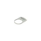 PIZZATO ELETTRICA - PZZVE TF32H91GB14 TARGHETTA GRIGIA CON MARCATURA PER INCI