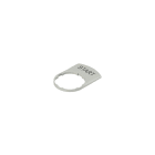 PIZZATO ELETTRICA - PZZVE TF32H91GB1 TARGHETTA GRIGIA CON MARCATURA PER INCI