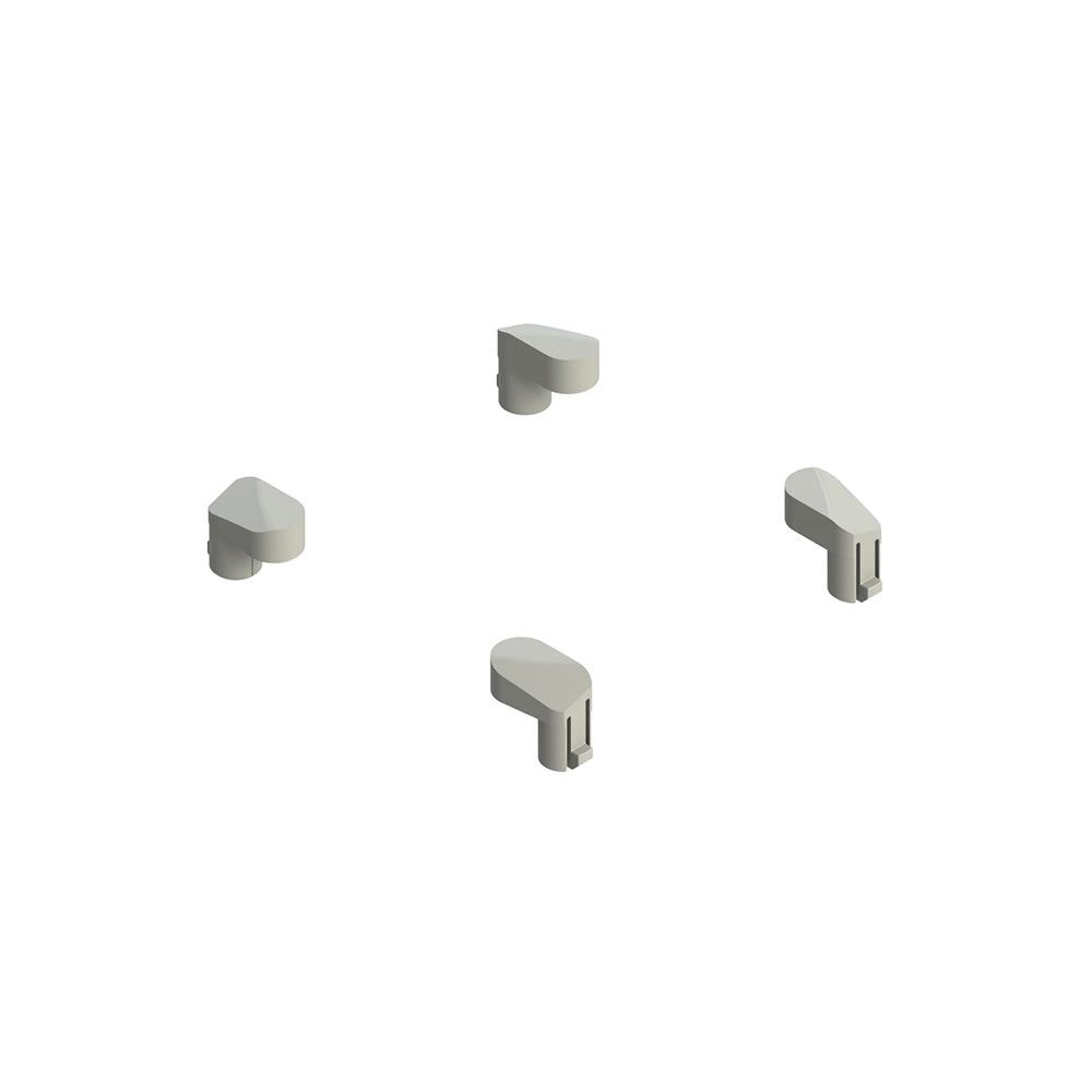 PIZZATO ELETTRICA - PZZVE TS39RA1 TAPPI DI RICAMBIO PER COPERCHIO SCATOLE