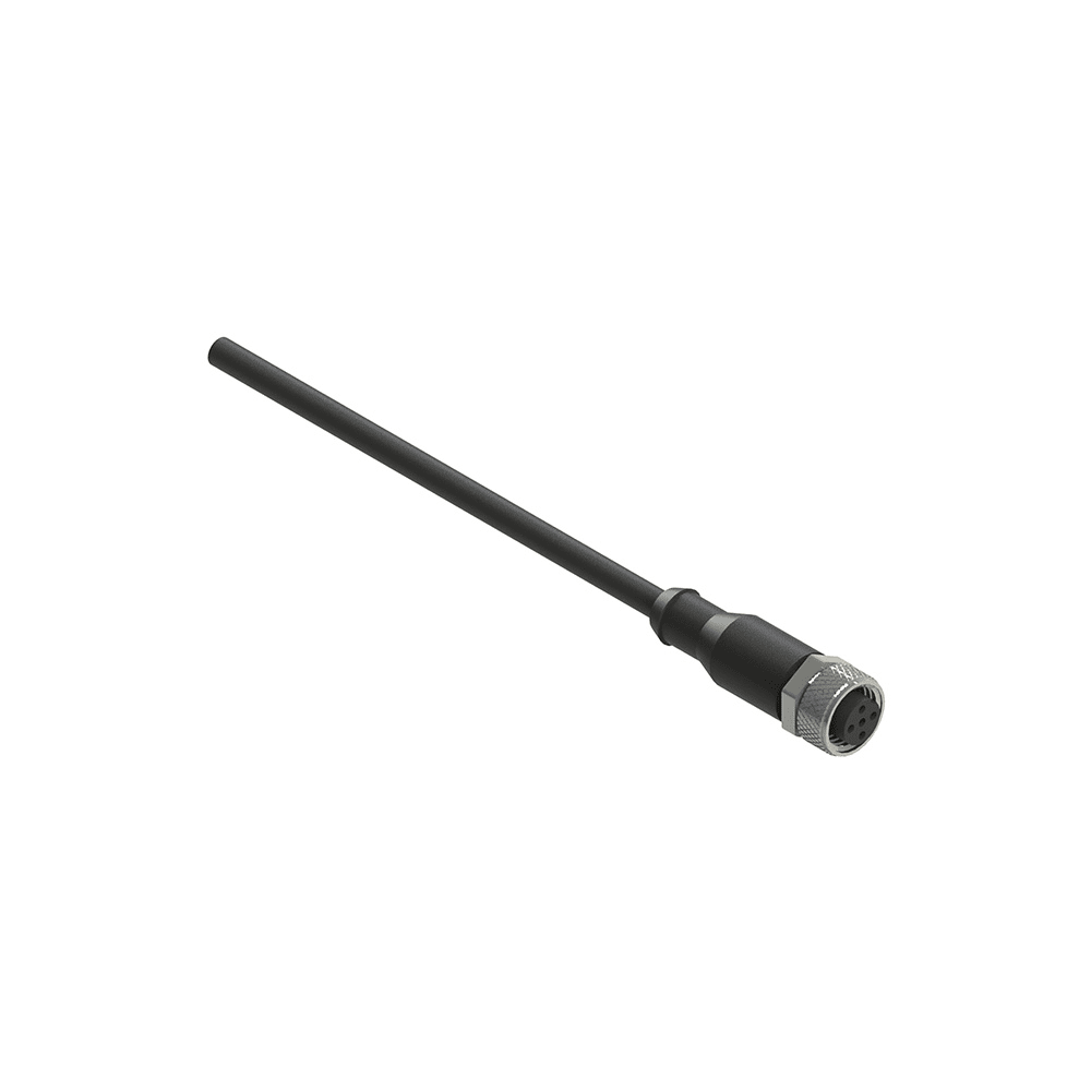 PIZZATO ELETTRICA - PZZVF CA5PD10M CONNETTORE FEMMINA M12 5 POLI DIRITTO CA
