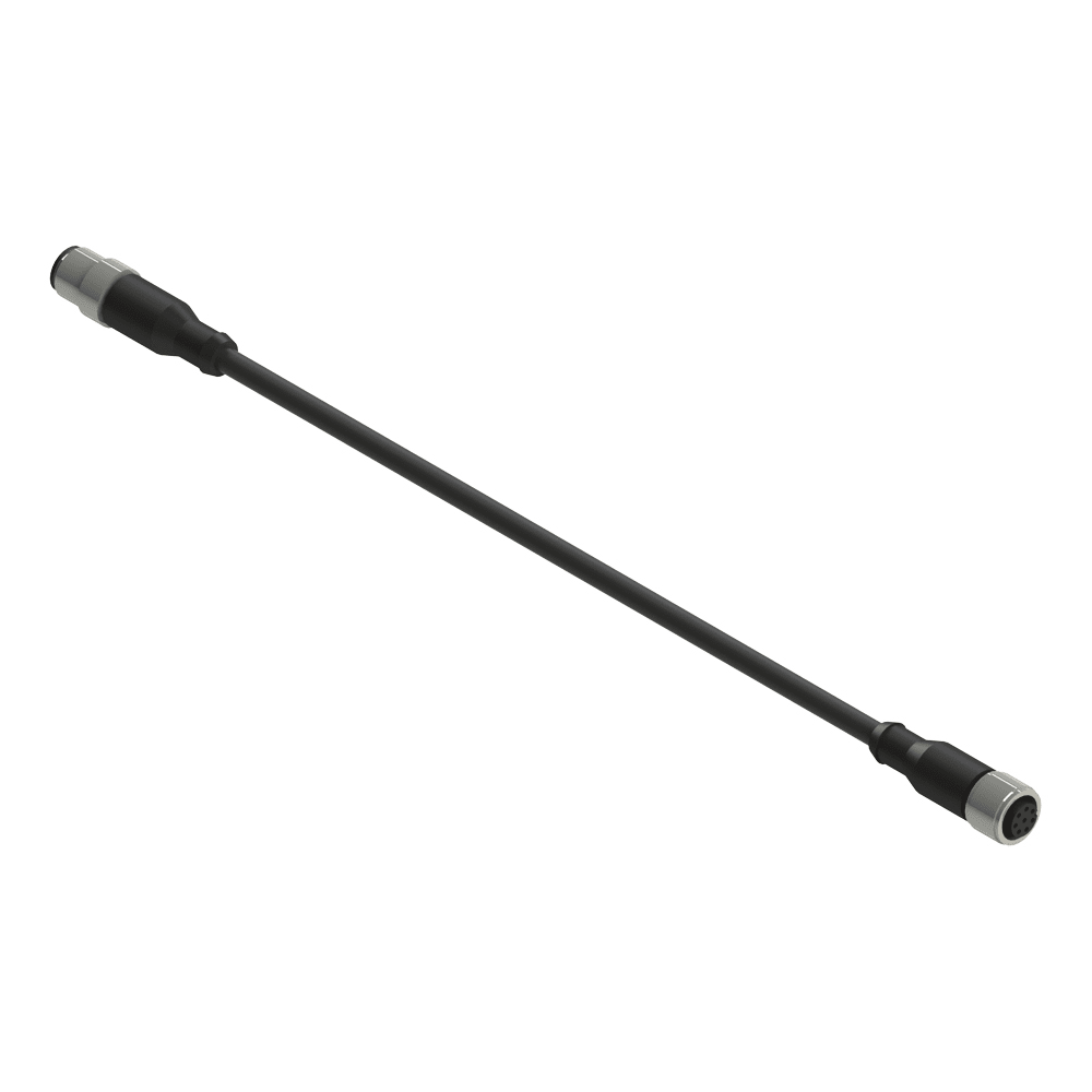 PIZZATO ELETTRICA - PZZVF CA8PD3M-MD CONNETTORE MASCHIO FEMMINA M12 8 POLI D