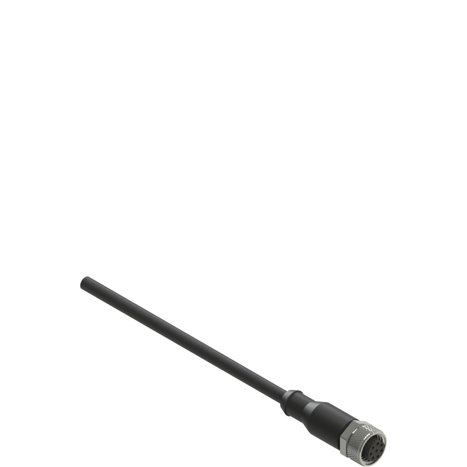 PIZZATO ELETTRICA - PZZVF CA8PD10M CONNETTORE FEMMINA M12 8 POLI DIRITTO CA