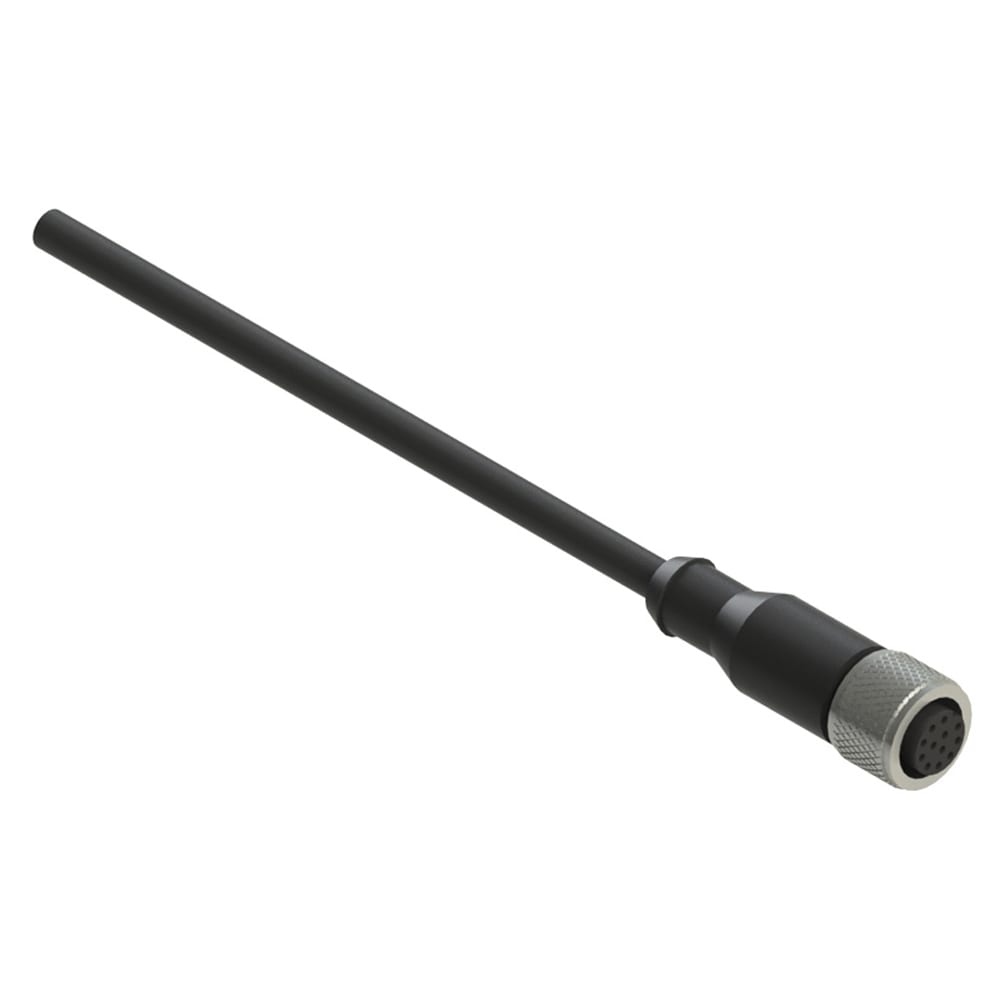 PIZZATO ELETTRICA - PZZVF CA4PD5M CONNETTORE FEMMINA M12 4 POLI DIRITTO CA