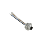 PIZZATO ELETTRICA - PZZVF CNM5MM CONNETTORE METALLICO MASCHIO M12 5 POLI