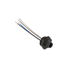 PIZZATO ELETTRICA - PZZVF CNP5PM CONNETTORE PLASTICO MASCHIO M12 5 POLI