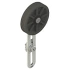 PIZZATO ELETTRICA - PZZVF L35-R26 LEVA REGOLABILE CON ROTELLA IN GOMMA DIA