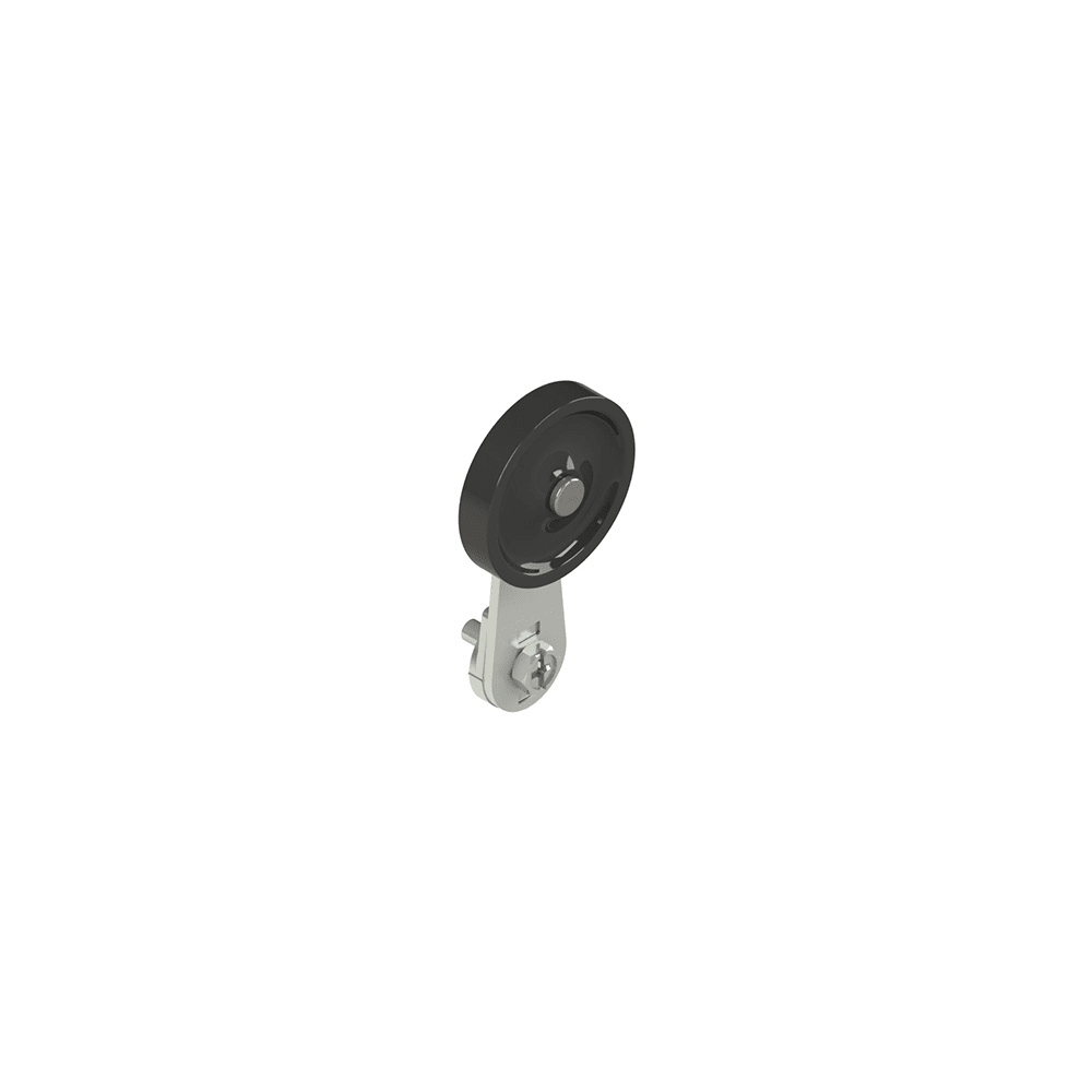 PIZZATO ELETTRICA - PZZVF L52-R25 LEVA DIRITTA CON ROTELLA IN TECNOPOLIMER