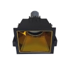 ROSSINI - RSSVIR001NOR DOWNLIGHT QUADRATO NERO RIFLETTORE ORO