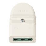 VIMAR SPA - VIW01023.B PRESA 2P+T 10A P11 ASSIALE BIANCO